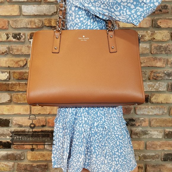 Kate Spade Cobble Hill Andee Shoulder Warm Ginger - Picture 4 of 15